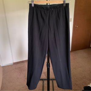 Grayse Black Pull On Straight Leg Trousers Pants Women’s Small
